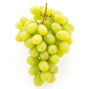 racimo de uvas blancas