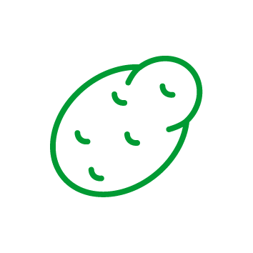 icono de un tubérculo