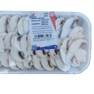 Champiñón laminado Bandeja